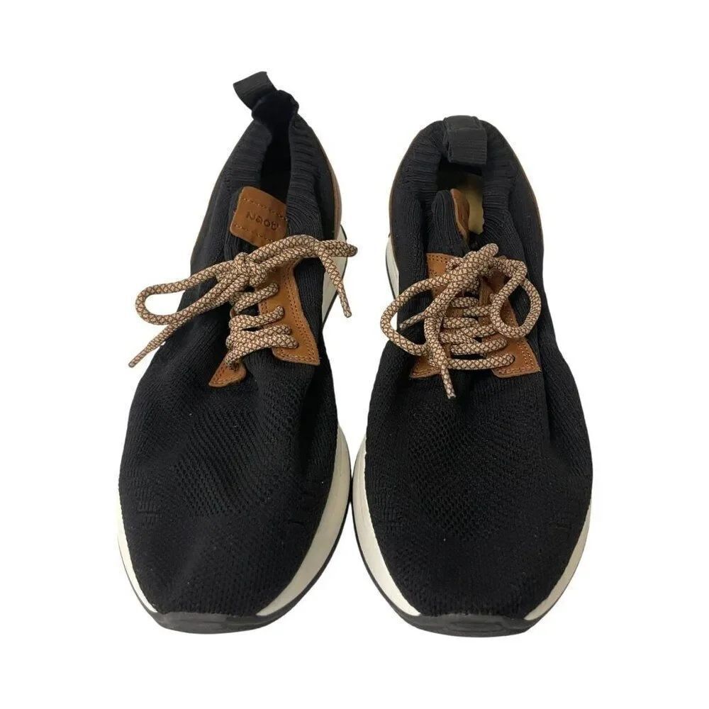 Naot Mens Sneaker Shoes Sneakers EU 42 US 9 Blue Brown Round Toe Lace Up Display